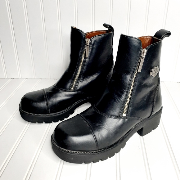 Harley Davidson Amherst Motorcycle Boots - Picture 3 of 17